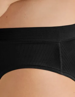 Women's Second Skin Luxe Rib Brief (5-Pack)
