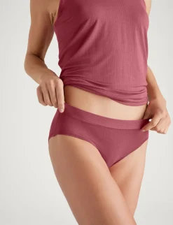 Women's Second Skin Luxe Rib Brief