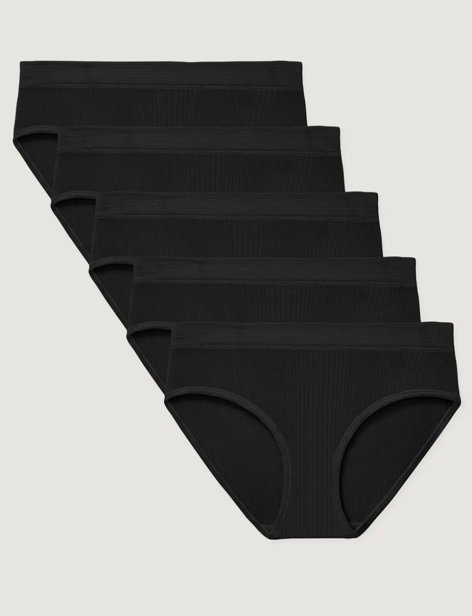 Women's Second Skin Luxe Rib Brief (3-Pack)