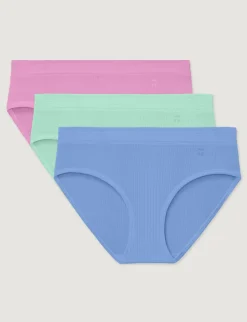 Women's Second Skin Luxe Rib Brief (3-Pack)