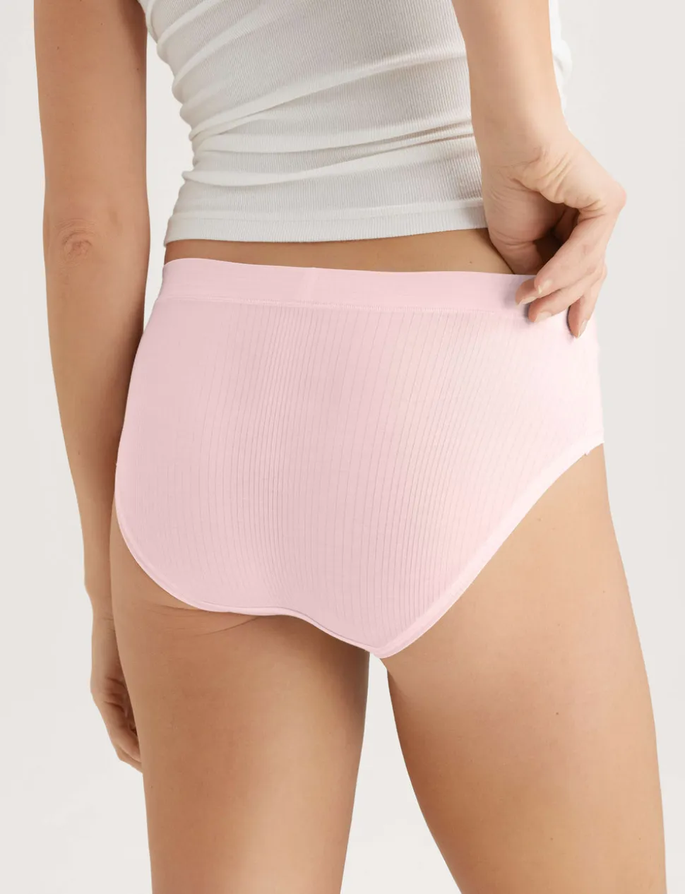 Women's Second Skin Luxe Rib Brief (3-Pack)