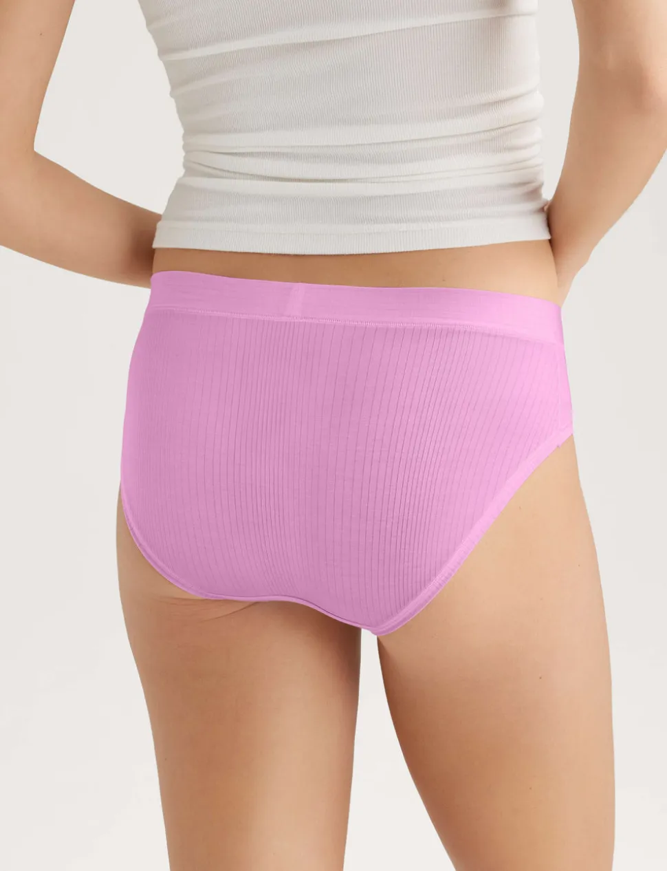 Women's Second Skin Luxe Rib Brief (3-Pack)