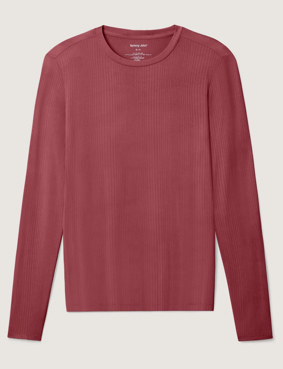 Women's Second Skin Luxe Rib Long Sleeve Crew Neck & Pant Set