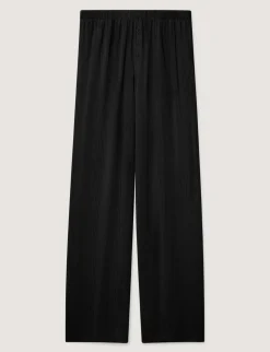 Women's Second Skin Luxe Rib Long Sleeve Crew Neck & Pant Set