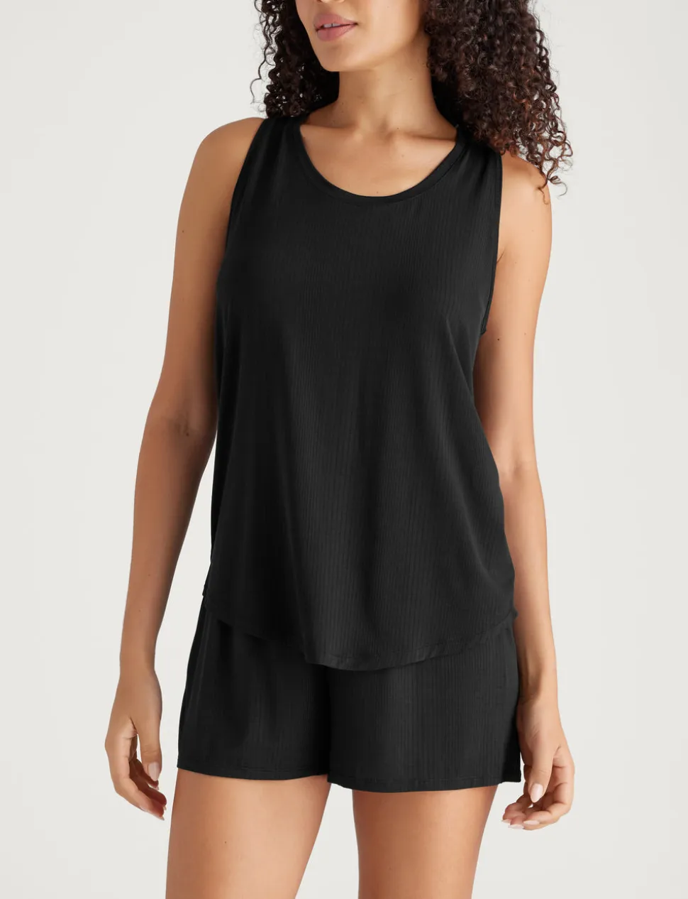 Women's Second Skin Luxe Rib Sleep Tank
