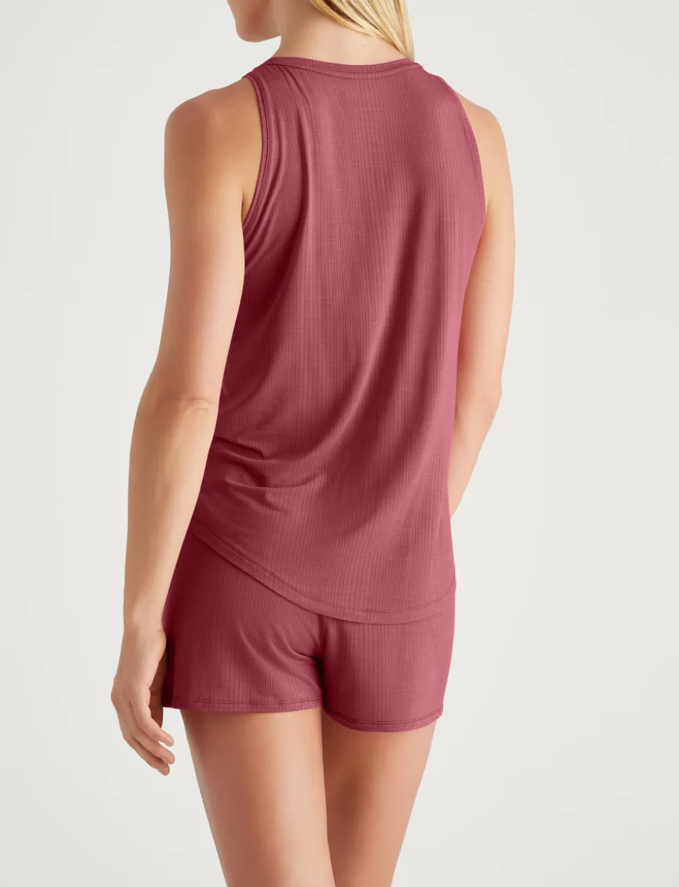 Women's Second Skin Luxe Rib Sleep Tank