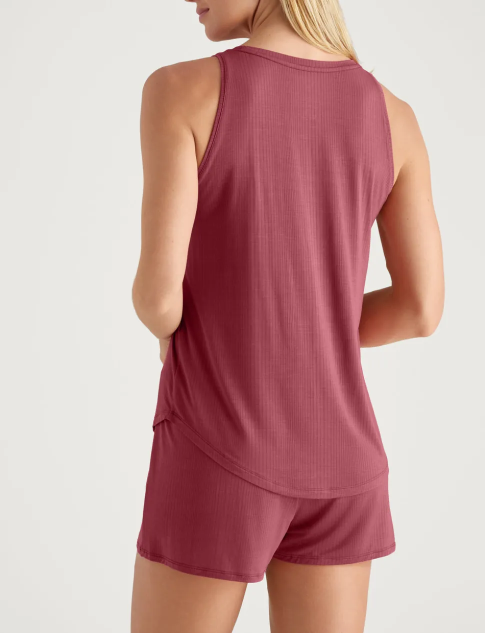 Women's Second Skin Luxe Rib Sleep Tank