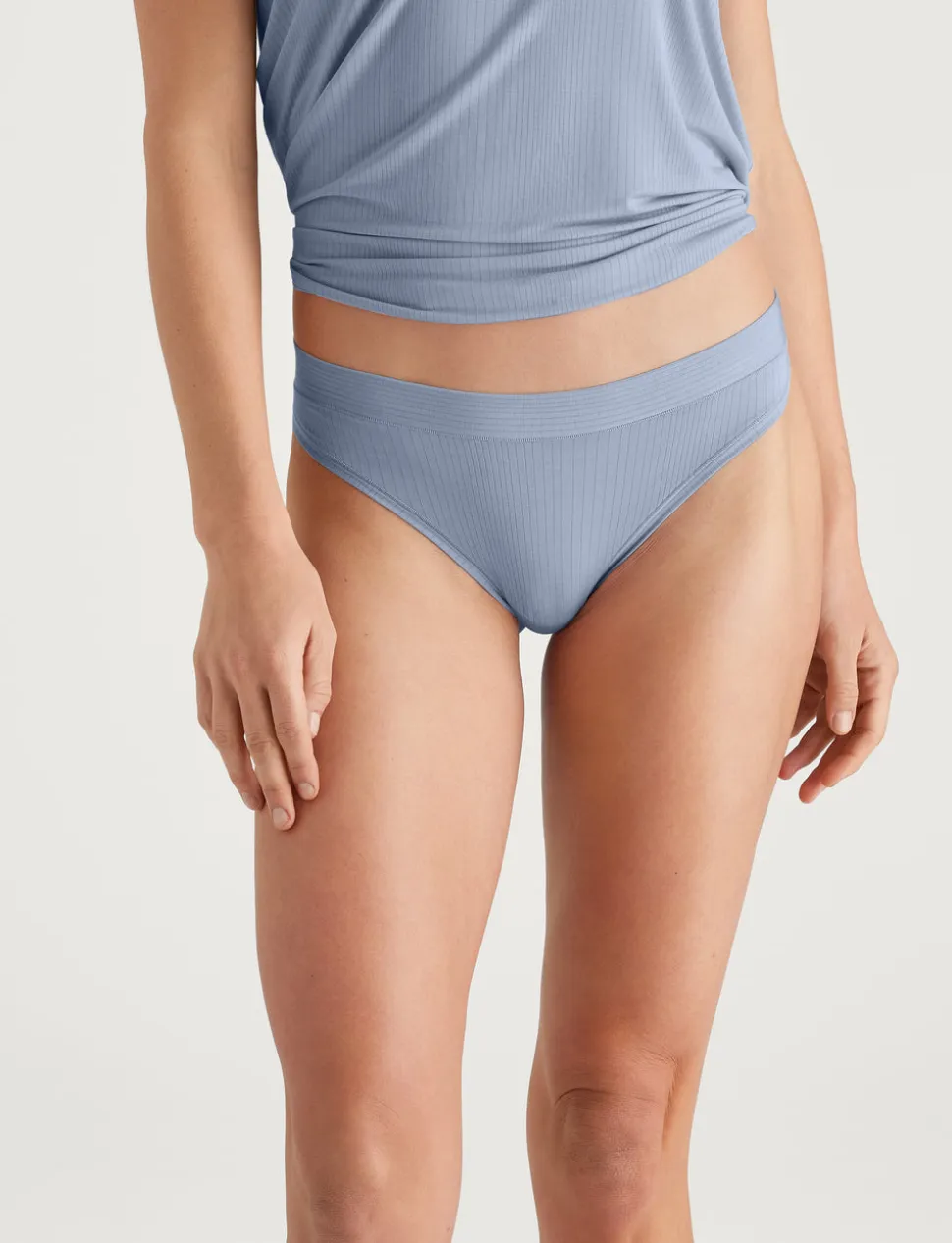 Women's Second Skin Luxe Rib Thong (5-Pack)