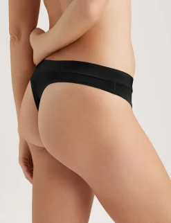 Women's Second Skin Luxe Rib Thong (5-Pack)