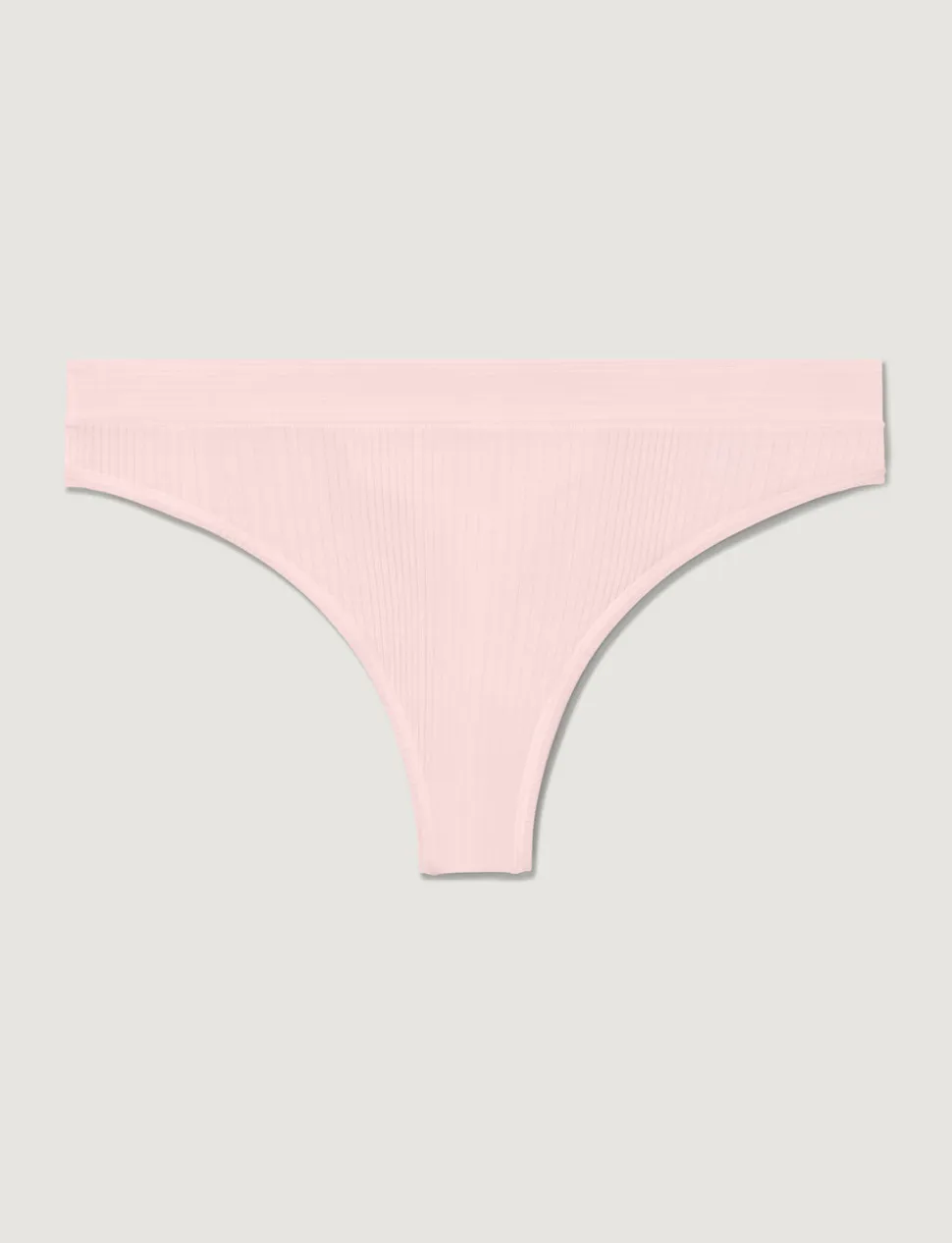 Women's Second Skin Luxe Rib Thong (5-Pack)