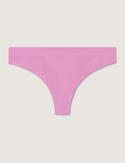 Women's Second Skin Luxe Rib Thong (3-Pack)