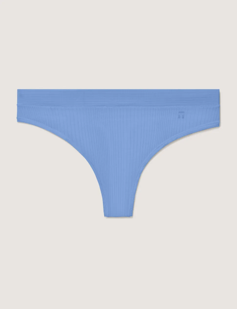 Women's Second Skin Luxe Rib Thong (3-Pack)