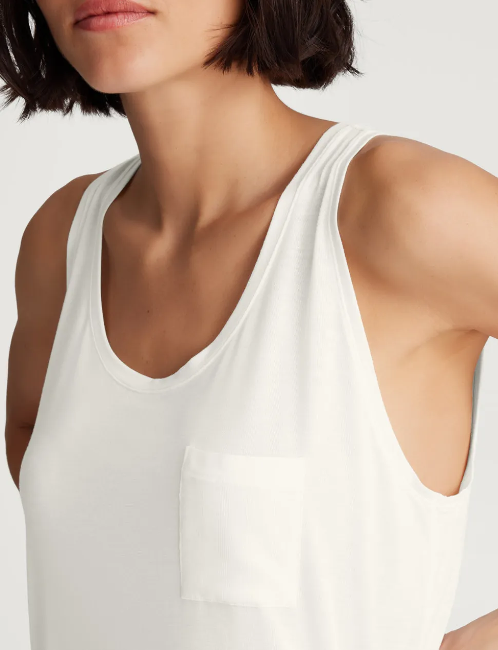 Women's Second Skin Sleep Pocket Tank & Short Set