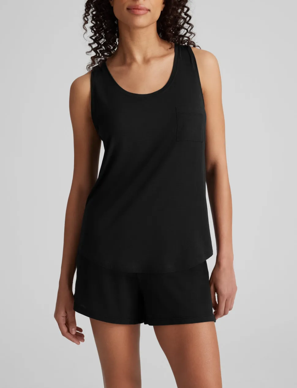 Women's Second Skin Sleep Pocket Tank & Short Set