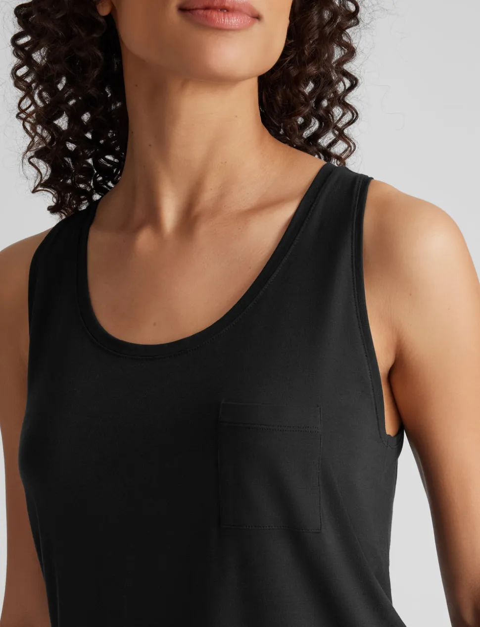 Women's Second Skin Sleep Pocket Tank & Short Set