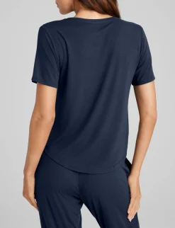 Women's Second Skin Sleep Pocket Tee & Short Set