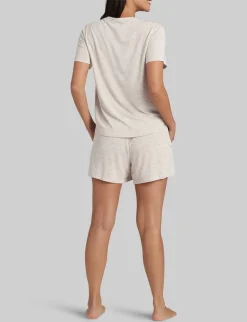 Women's Second Skin Sleep Pocket Tee & Short Set