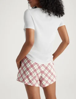 Women's Second Skin Sleep Pocket Tee & Short Set