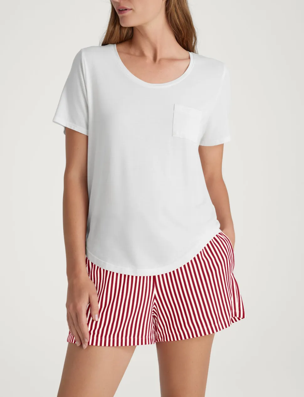 Women's Second Skin Sleep Pocket Tee & Short Set
