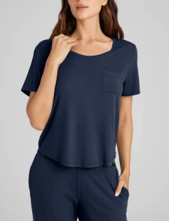 Women's Second Skin Sleep Pocket Tee & Short Set