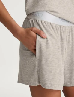Women's Second Skin Sleep Pocket Tee & Short Set