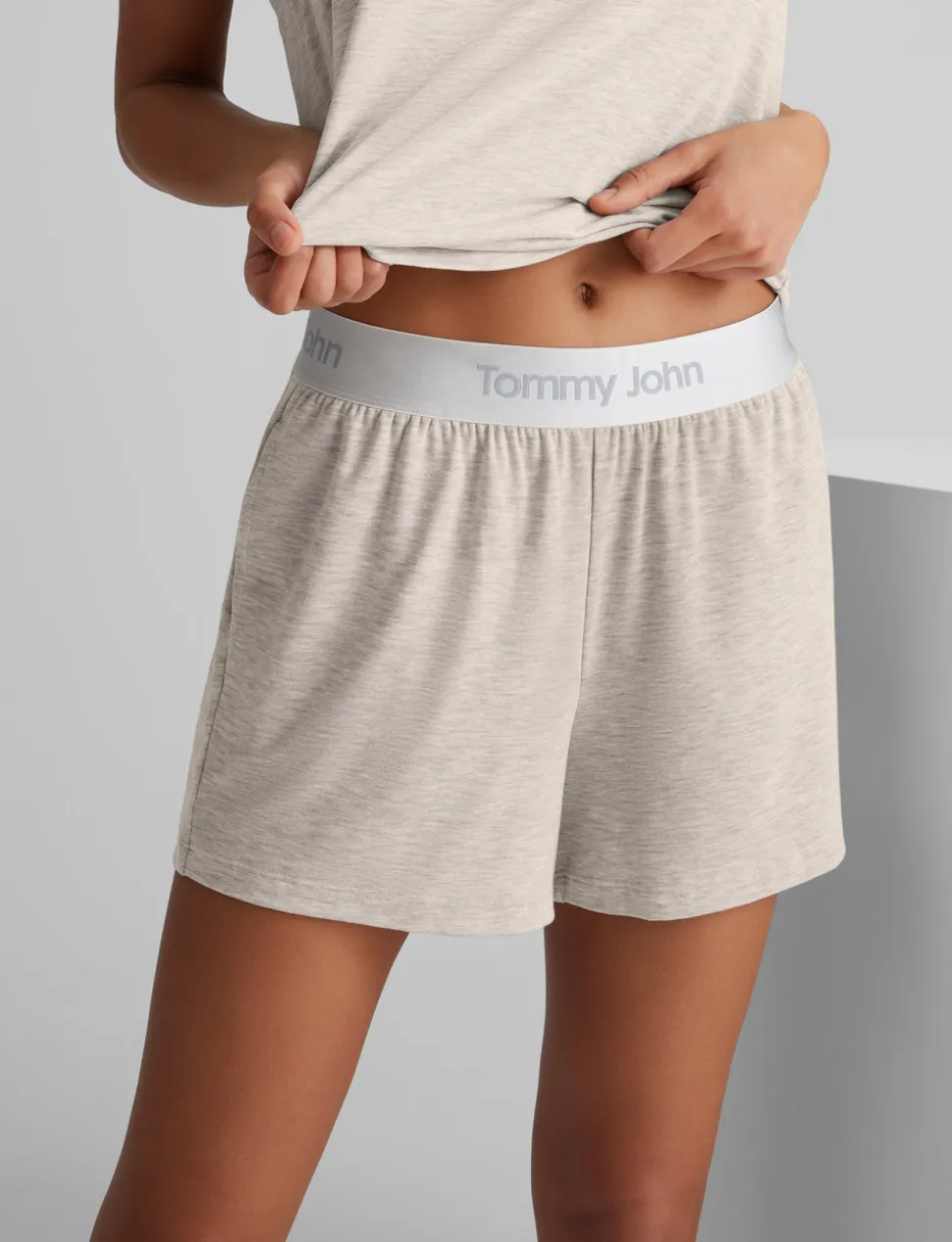 Women's Second Skin Sleep Pocket Tee & Short Set