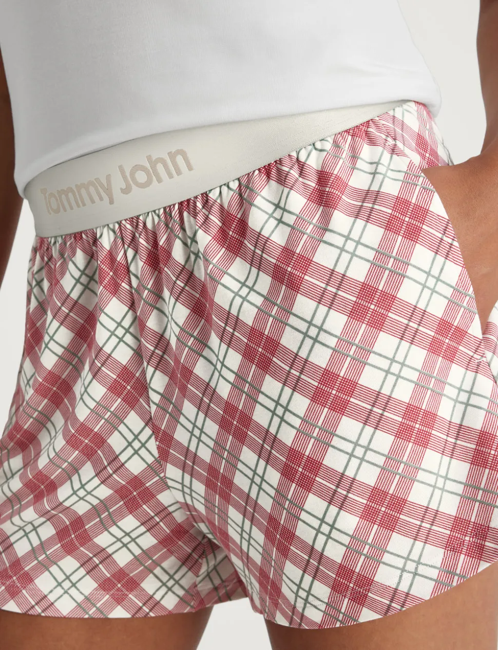 Women's Second Skin Sleep Pocket Tee & Short Set