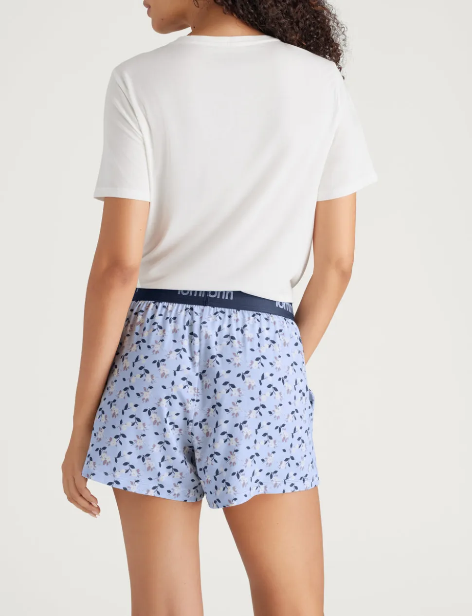 Women's Second Skin Sleep Pocket Tee & Short Set