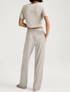 Women's Second Skin Sleep Pocket Tee & Pant Set