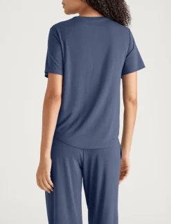 Women's Second Skin Sleep Pocket Tee & Pant Set