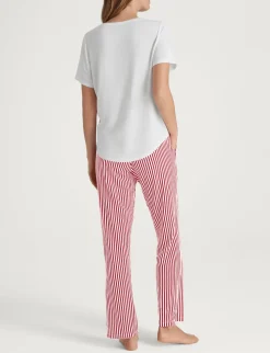 Women's Second Skin Sleep Pocket Tee & Pant Set