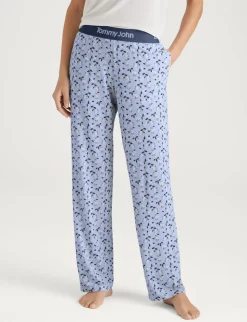Women's Second Skin Sleep Pocket Tee & Pant Set