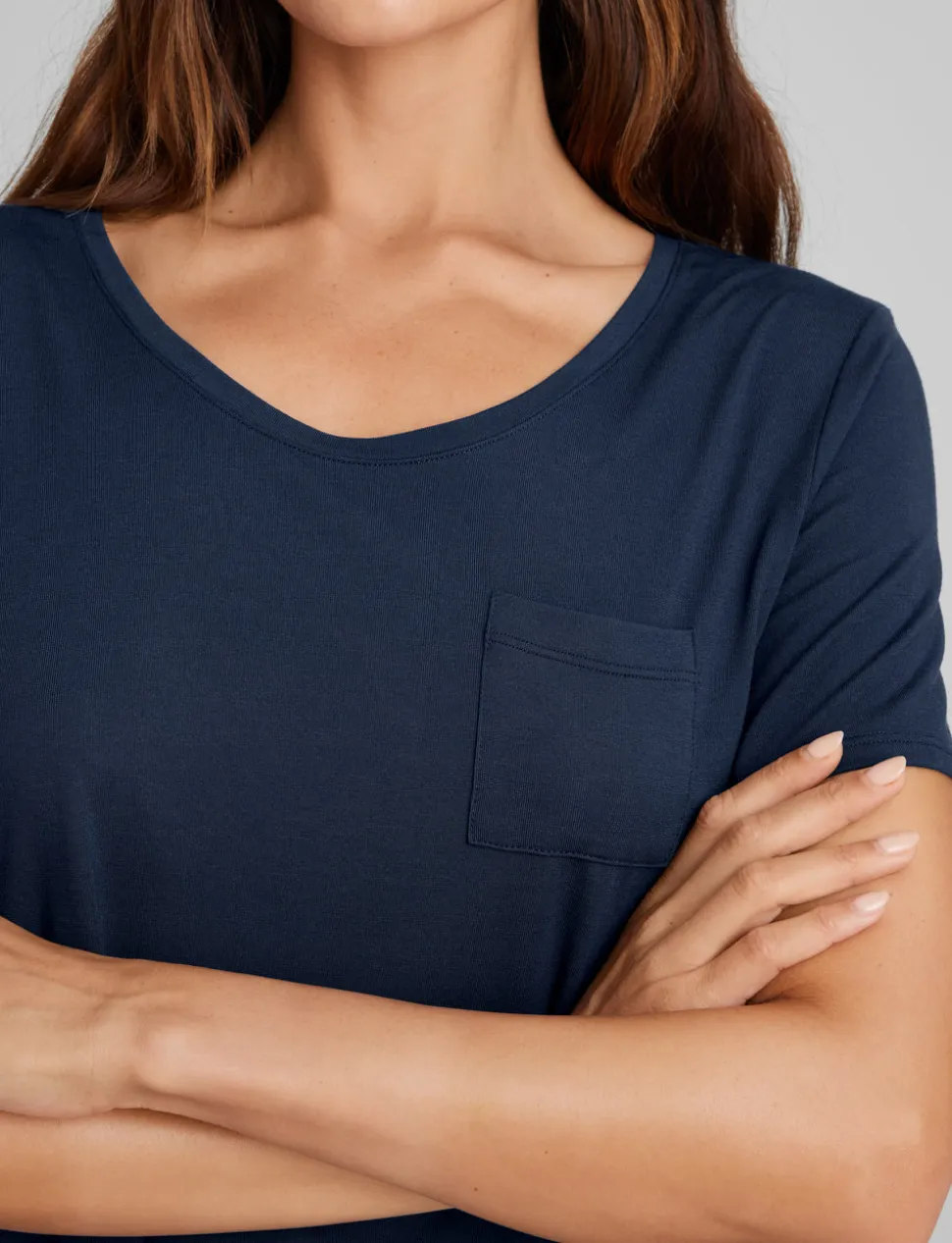 Women's Second Skin Sleep Pocket Tee