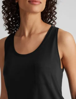 Women's Second Skin Sleep Pocket Tank