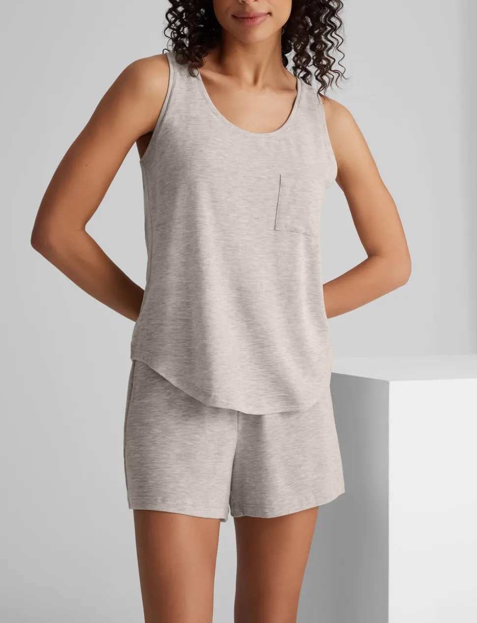 Women's Second Skin Sleep Pocket Tank