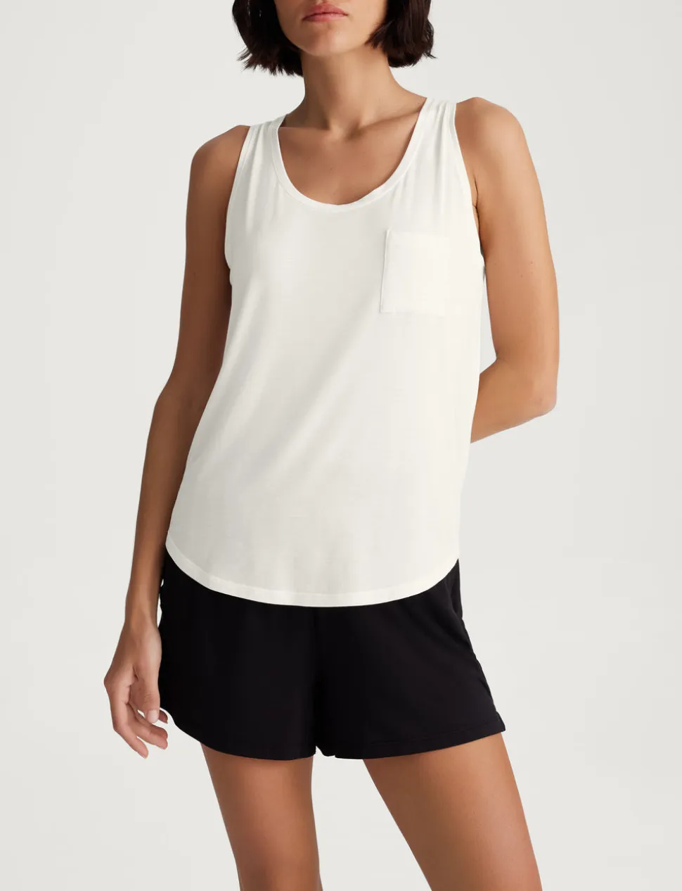 Women's Second Skin Sleep Pocket Tank