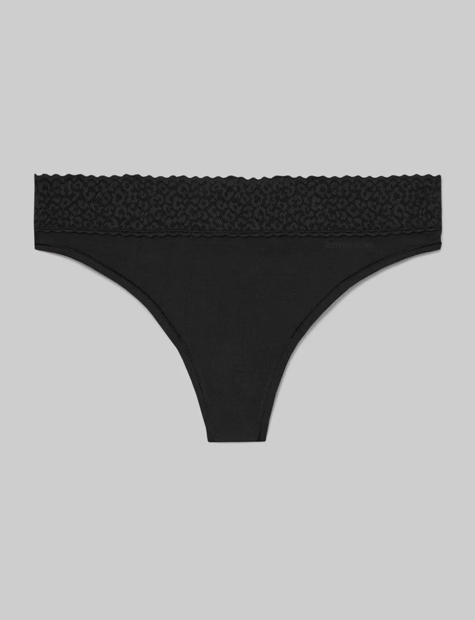 Women's Second Skin Thong, Lace Waist (5-Pack)