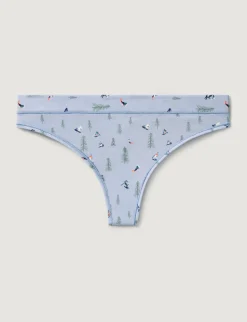 Women's Second Skin Thong (3-Pack)