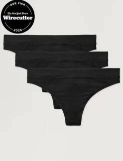 Women's Second Skin Thong (3-Pack)