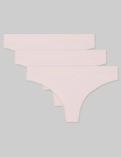 Women's Second Skin Thong (3-Pack)