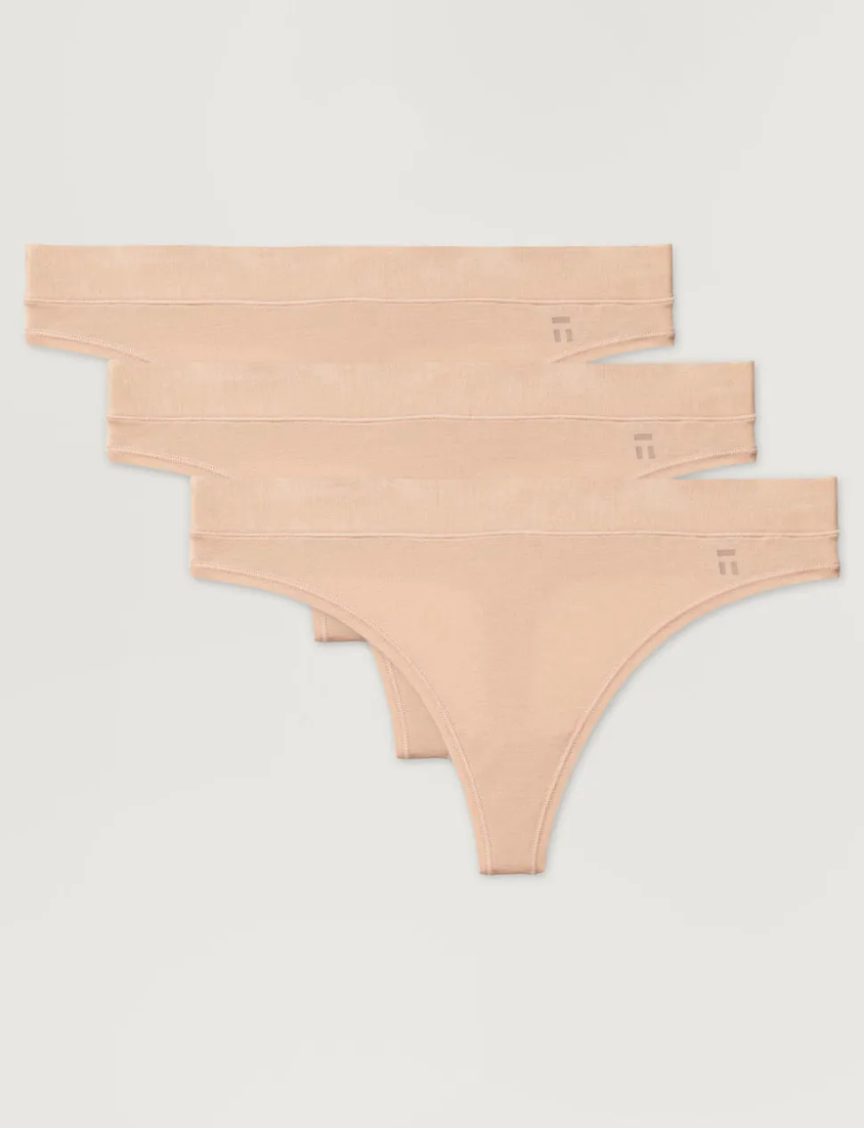 Women's Second Skin Thong (3-Pack)