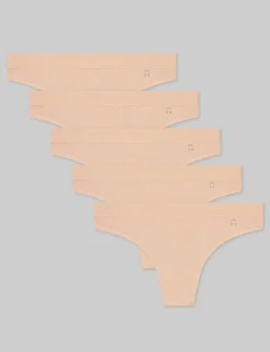 Women's Second Skin Thong (3-Pack)