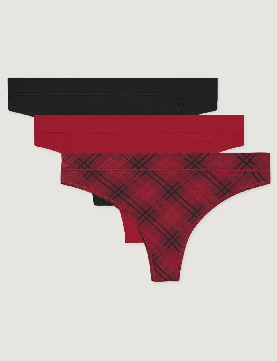 Women's Second Skin Thong (3-Pack)