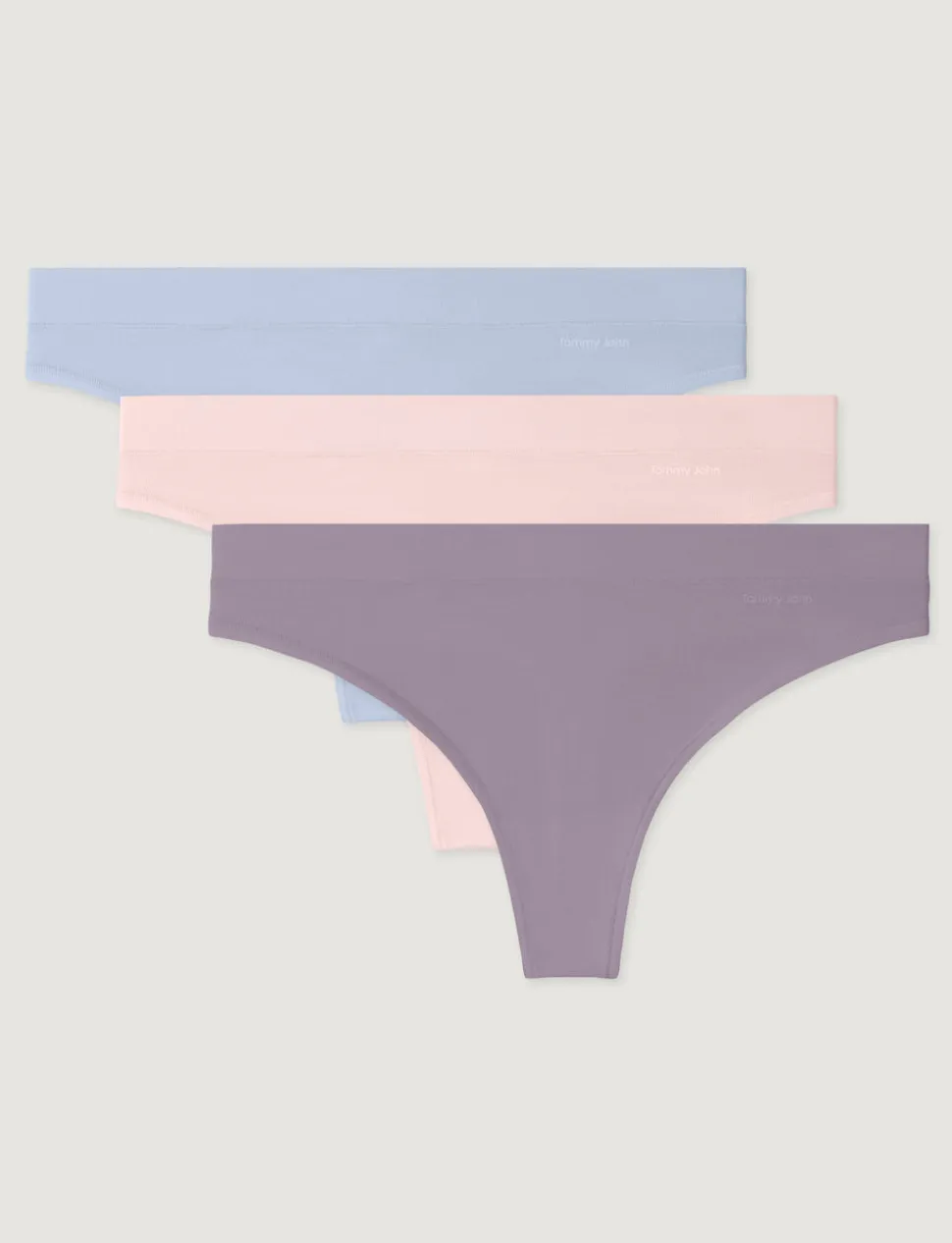Women's Second Skin Thong (3-Pack)