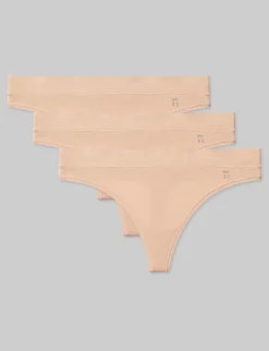Women's Second Skin Thong (5-Pack)