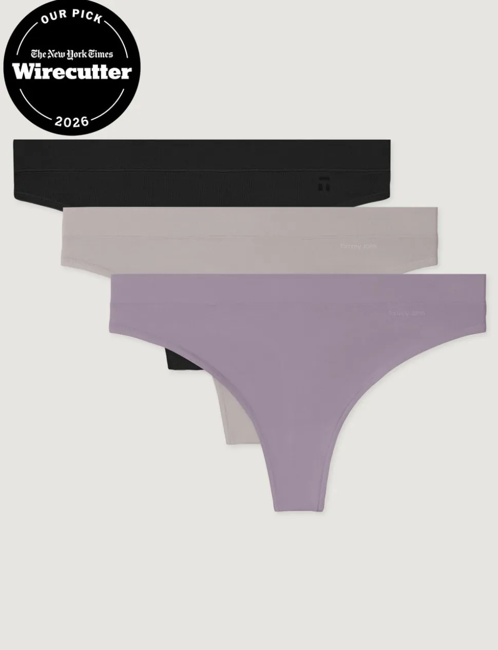 Women's Second Skin Thong (5-Pack)