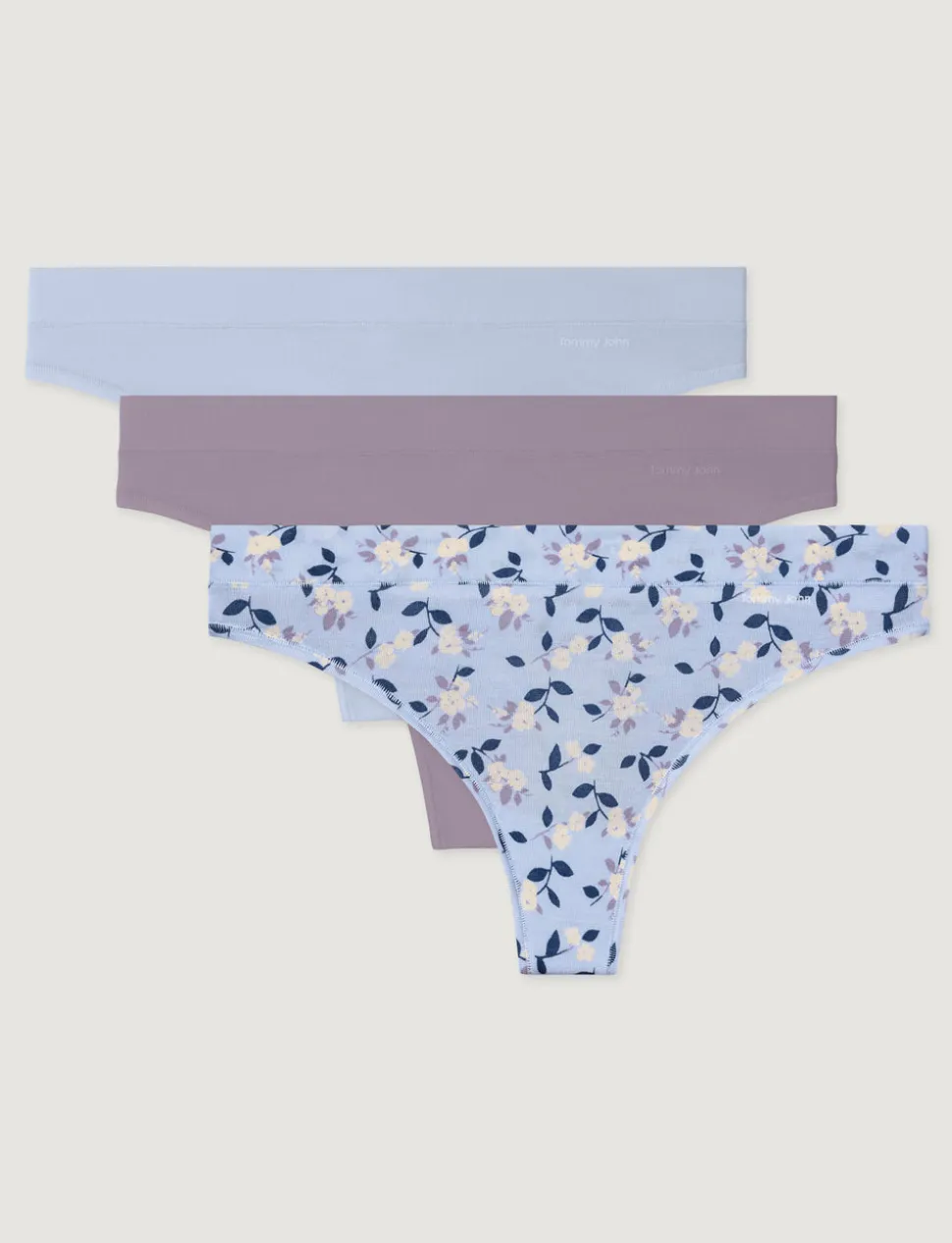 Women's Second Skin Thong (5-Pack)