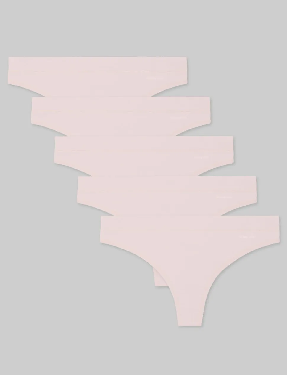 Women's Second Skin Thong (5-Pack)