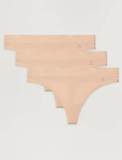 Women's Second Skin Thong (5-Pack)