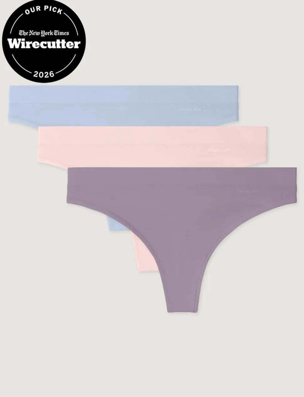 Women's Second Skin Thong (5-Pack)